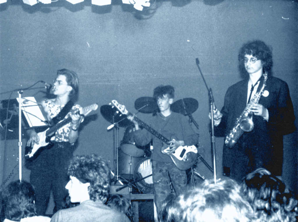 Die Band Reininghaus im April 1987 live im Eiskeller zu Leipzig